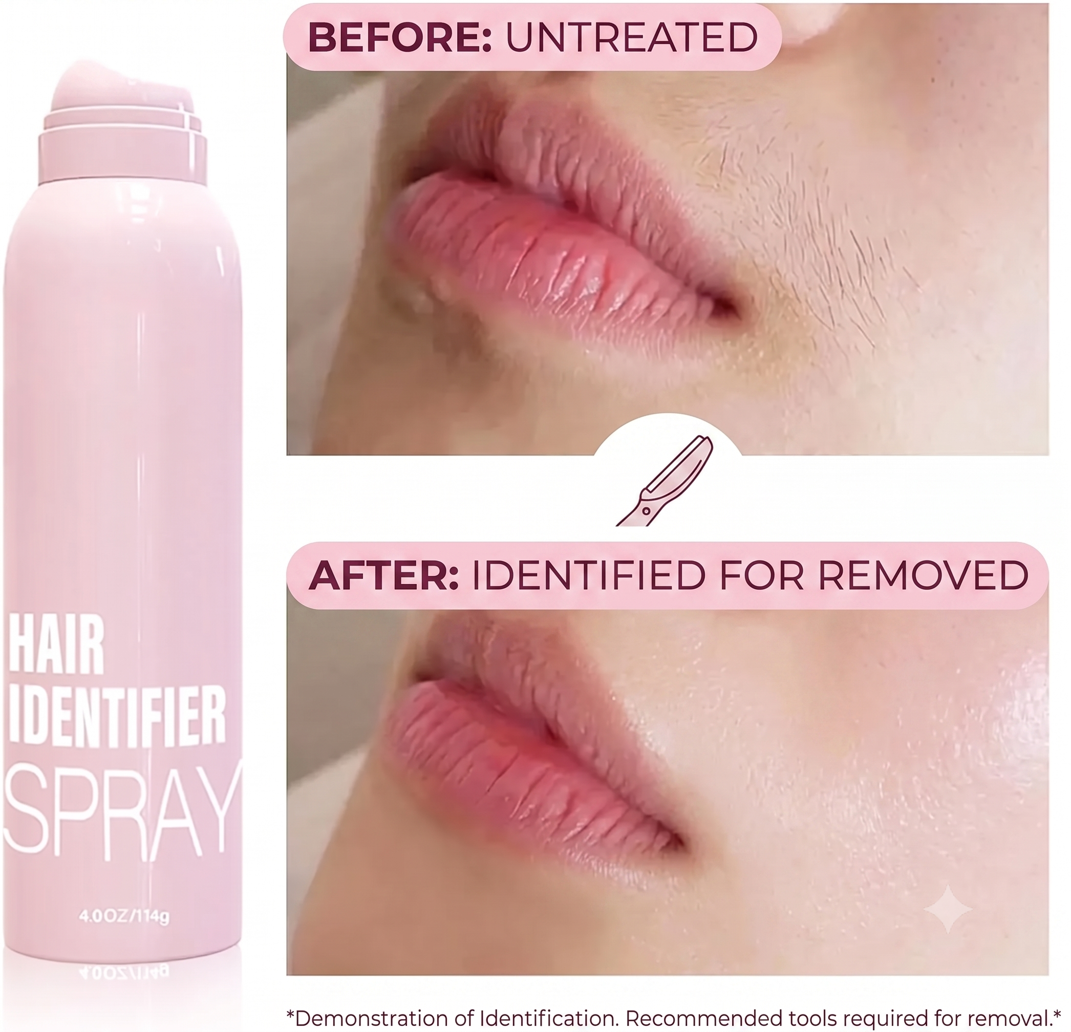 Hair Identifier Spray - Nuvelloza