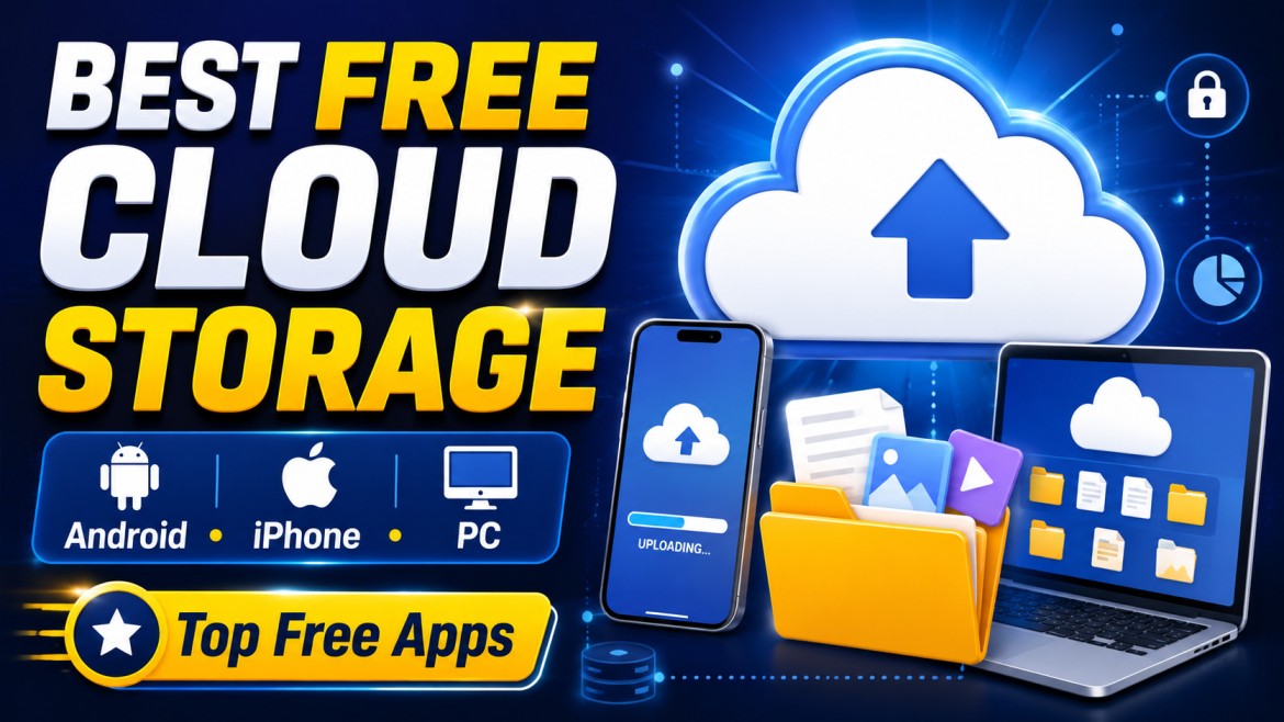 Best Free Cloud Storage Apps for Android, iPhone and Computer in 2026