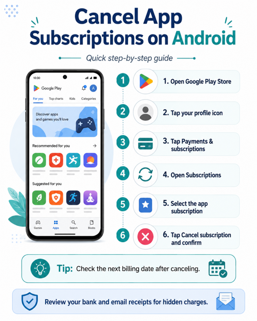 Cancel Hidden App
