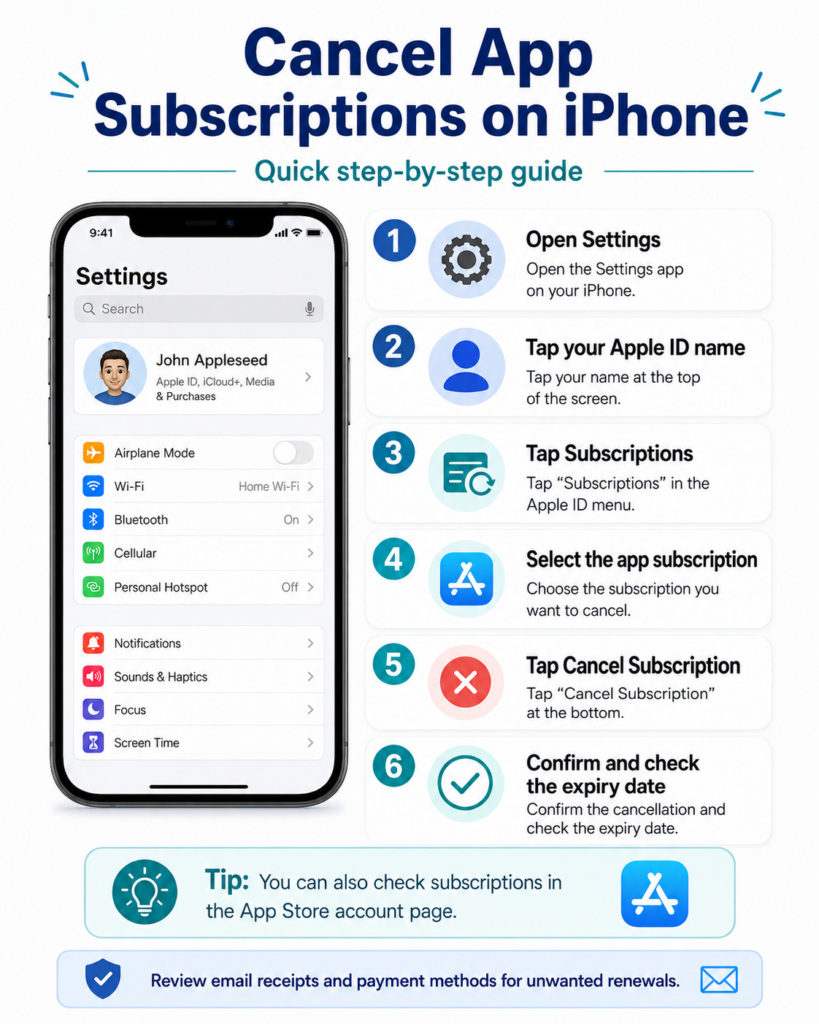 Cancel Hidden App