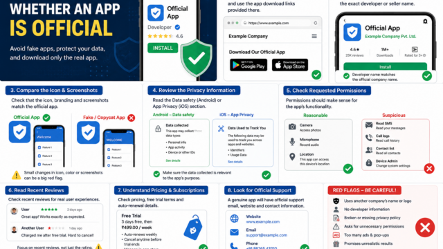 How to Check Whether an App Is Official Before Installing It